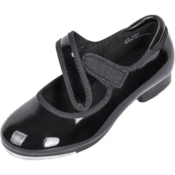 Linodes Other - Easy Strap Tap Shoe with Anti-Slip Sole Patch for Girls and Boys Maryjane Dance